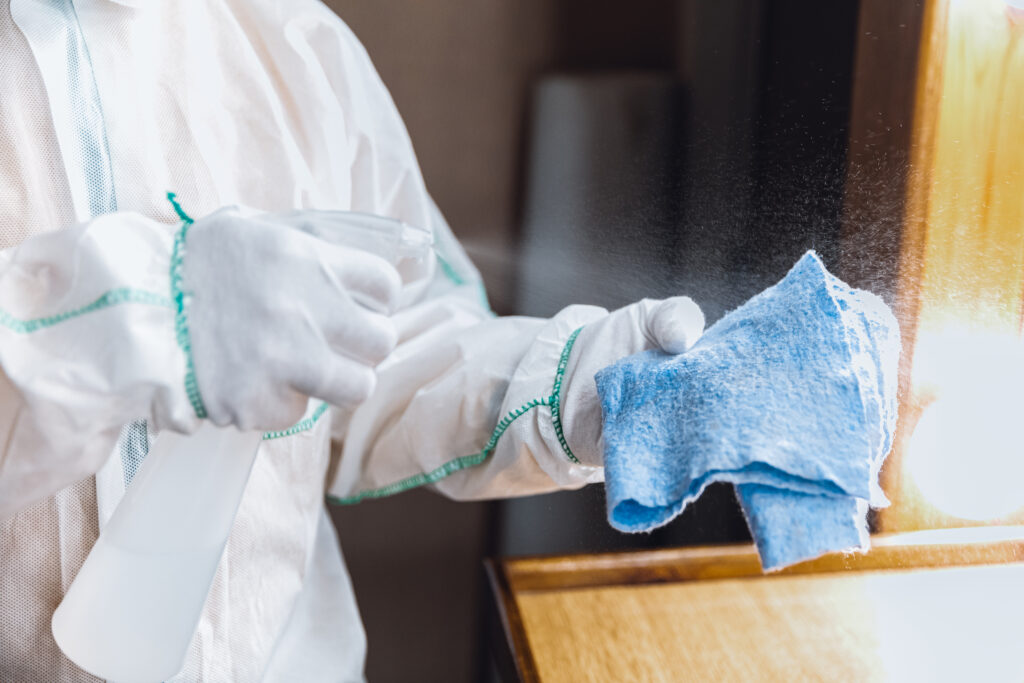 Cleaning, sanitization and Disinfecting